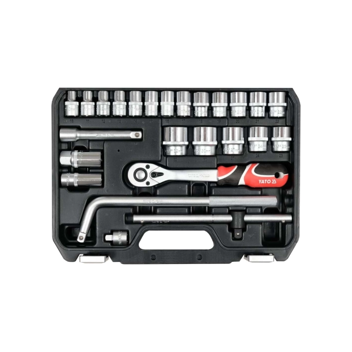 YATO GARNITURA NASADNIH KLJUČEVA 1/2" 10-32 25 del